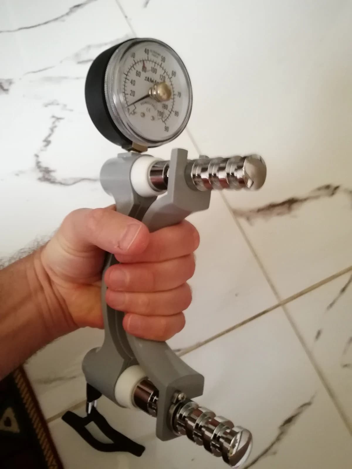 Handgrip dynamometer — reference view