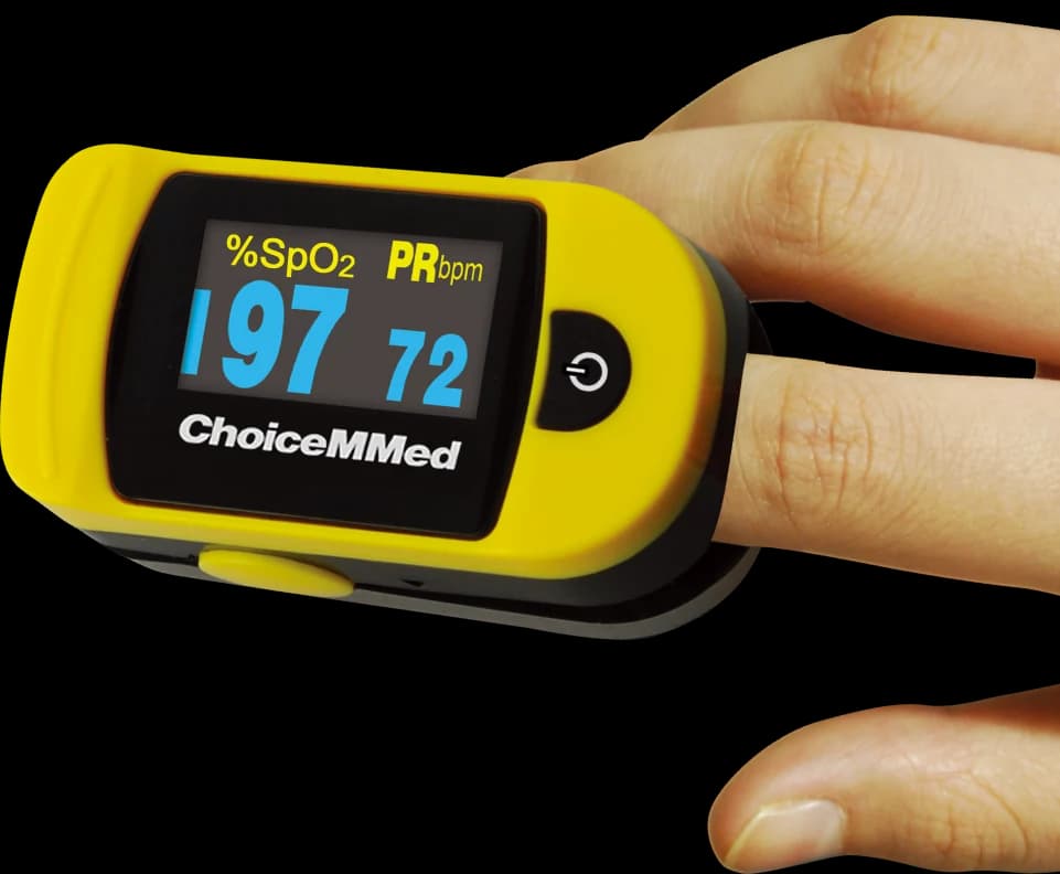 Pulse oximeter — reference view