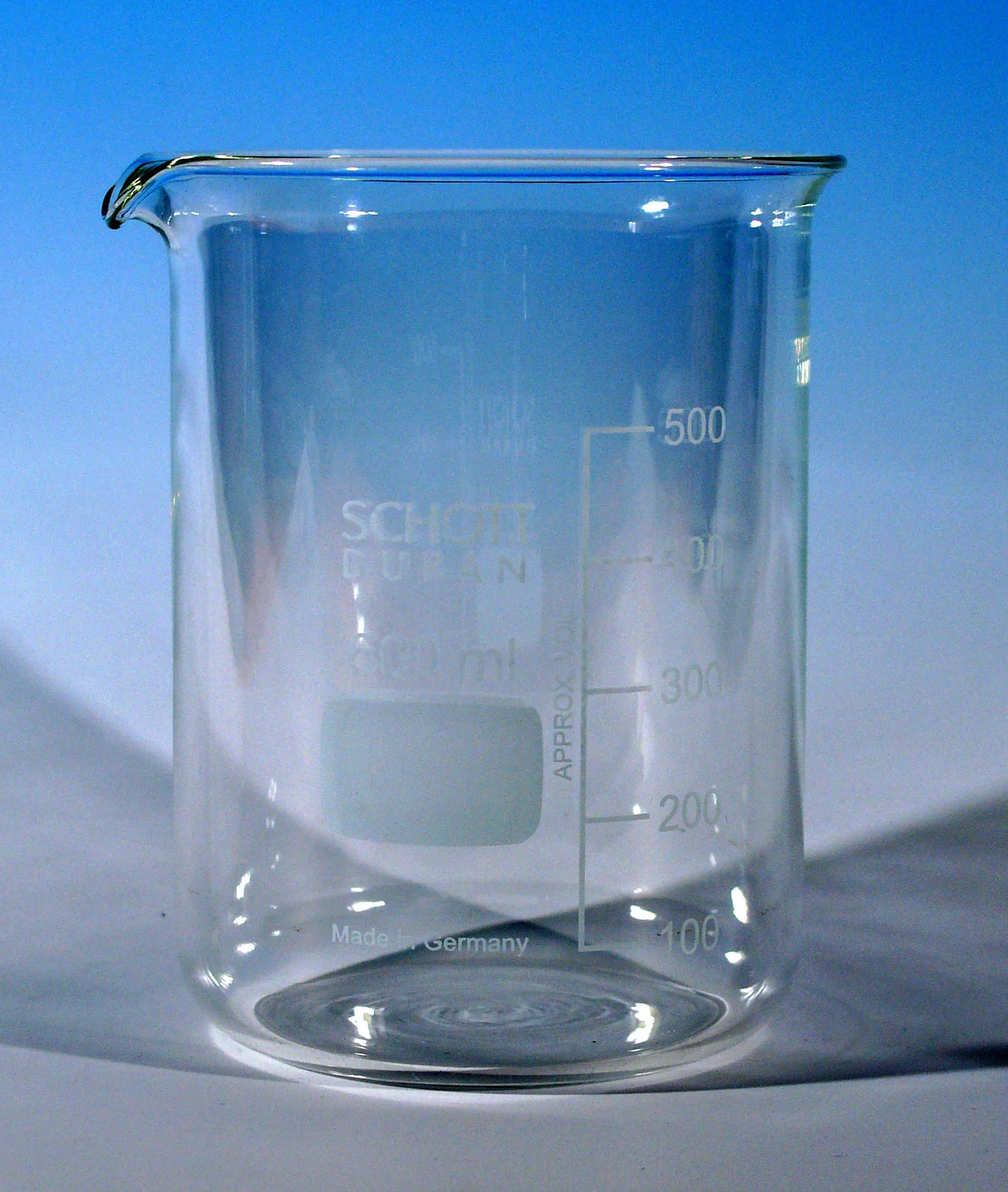 Laboratory beaker — reference view