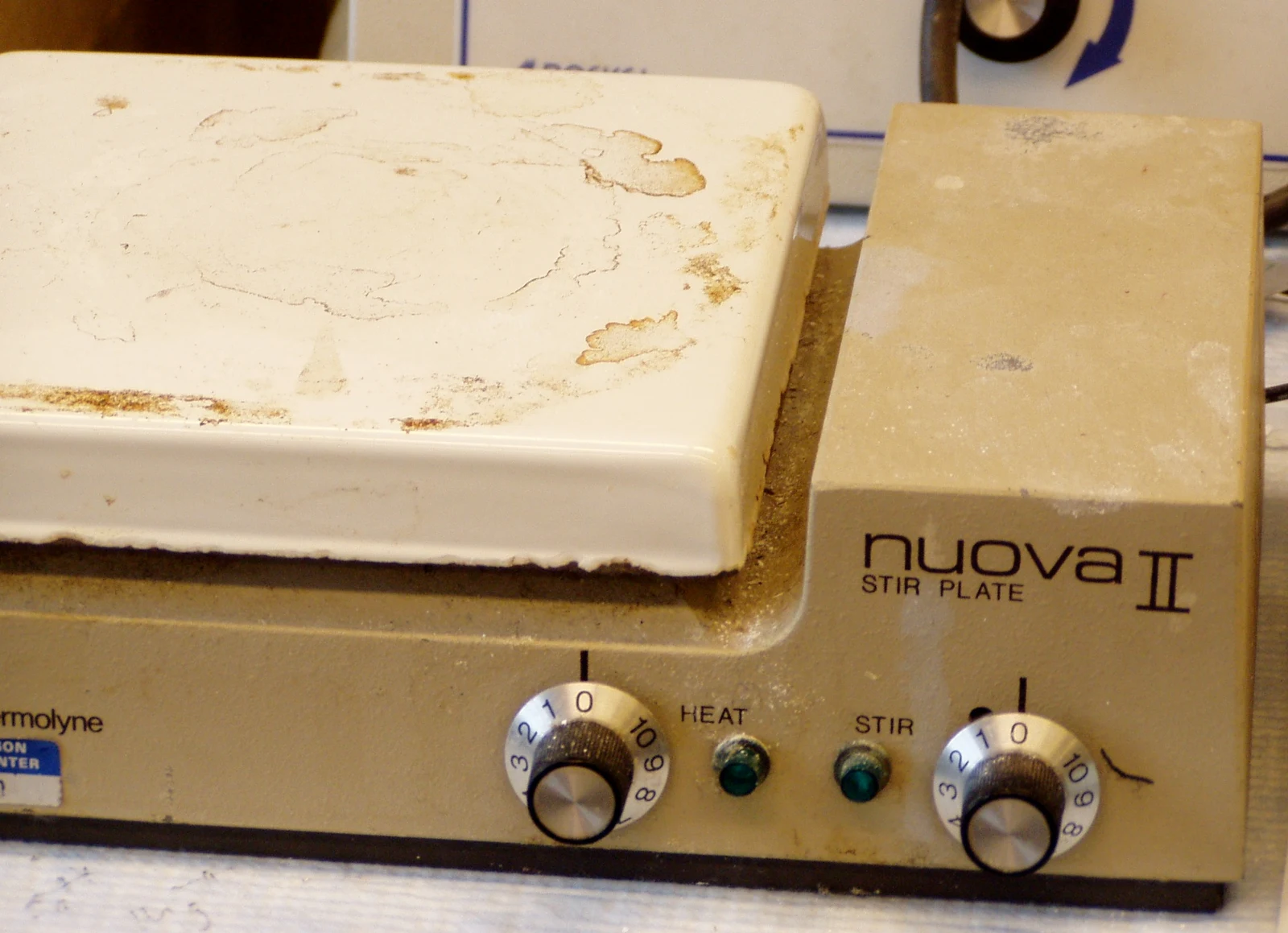 Laboratory hot plate — reference view