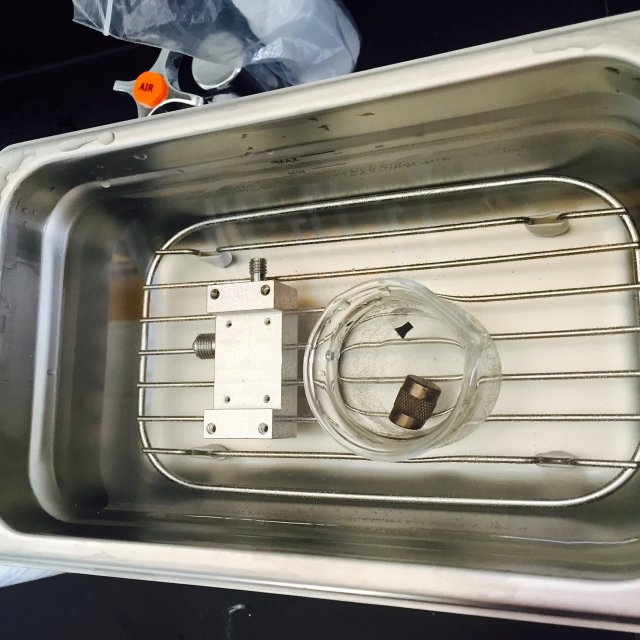 Laboratory water bath — reference view