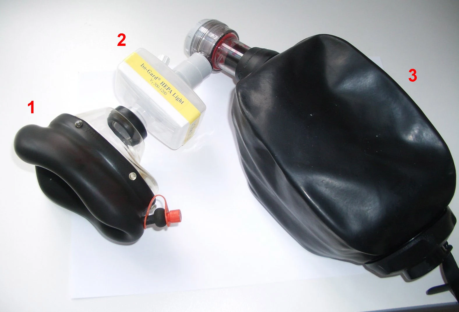 bag valve mask — reference view
